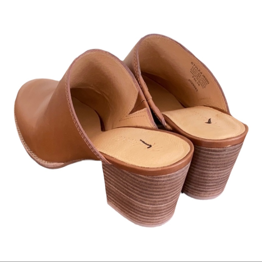 Madewell the Harper Mule heels j8560 brown leather - Picture 2 of 3